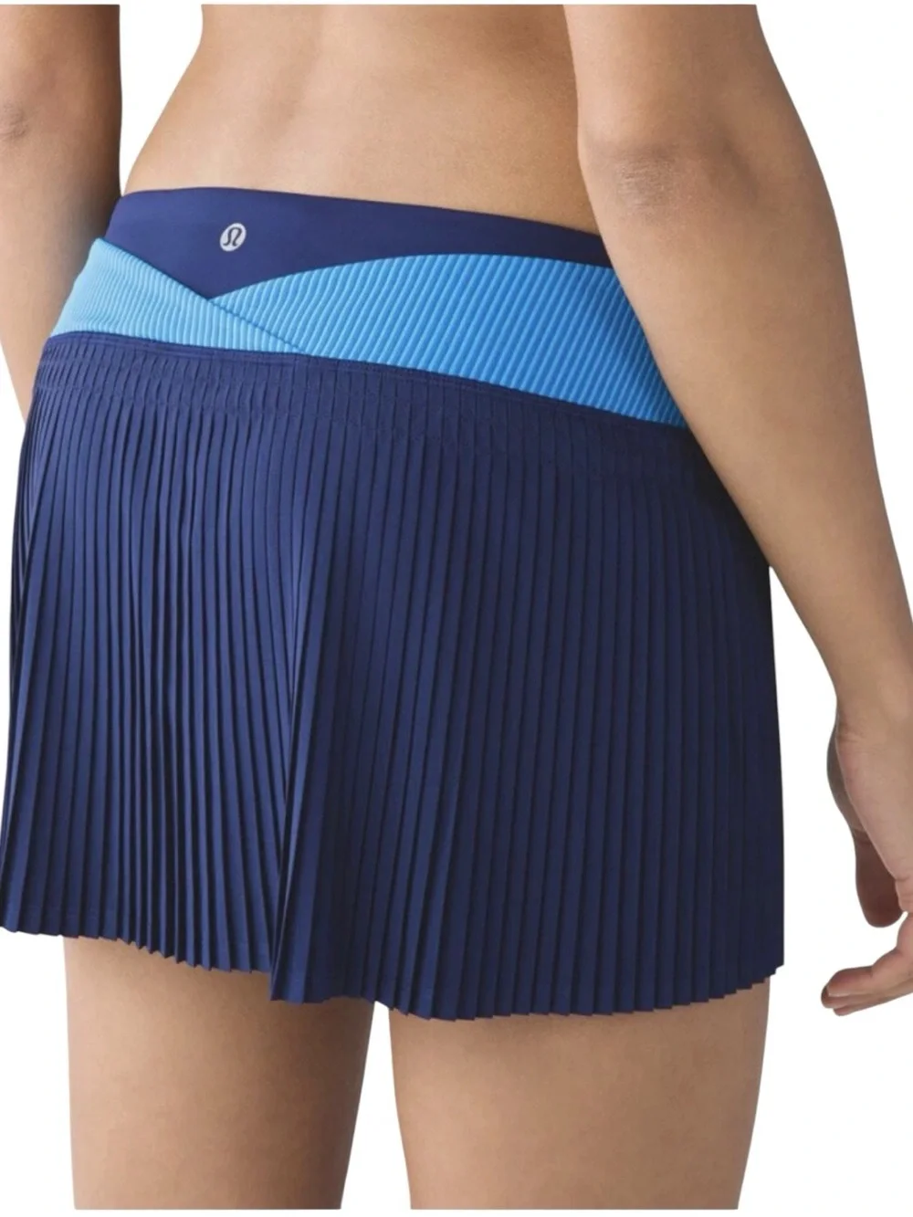 Lululemon Time to Shine Blue / Samba Snake Skort Skirt Size 4